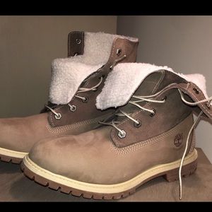 Timberland Jayne Teddy Fleece Boots Size 8.5